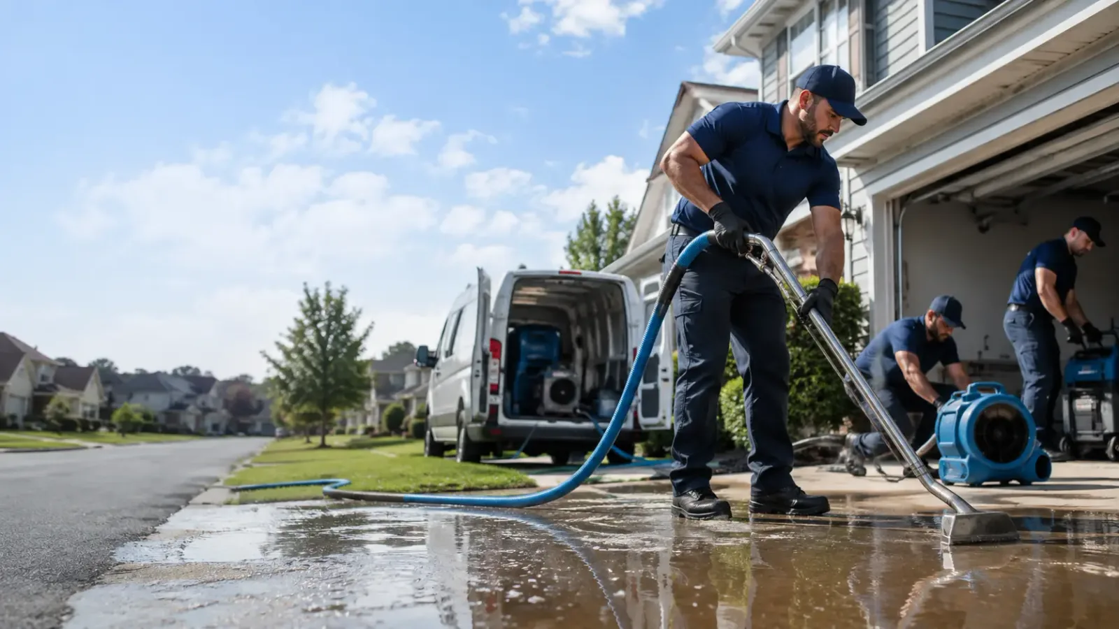 Flood Damage Restoration in Rowley, IA